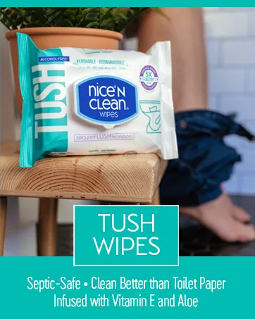 Nice 'N Clean Sensitive Skin Wet Hand Wipes Infused with Aloe & Vitamin E Blue 400 Count Blue 20 Count (Pack of 20) - product information 6
