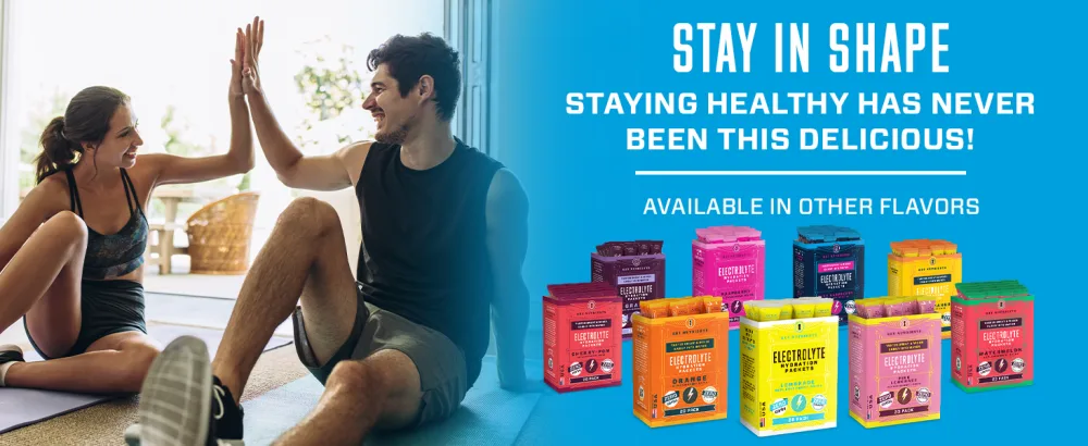 KEY NUTRIENTS Electrolytes Powder Packets - Delicious Blue Raspberry 20 Pack Hydration Packets - Travel Hydration Powder - No Sugar No Calories Gluten Free - Made in USA Blue Raspberry 20 Servings - Stay In Shape