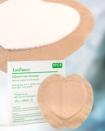 LotFancy Calcium Alginate Wound Dressing 4 x8 Patches 10 Count Non-Stick Padding Highly Absorbent Wound Dressings Pads for Emergency Care Fast Healing - product information 7