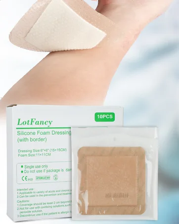 LotFancy Calcium Alginate Wound Dressing 4 x8 Patches 10 Count Non-Stick Padding Highly Absorbent Wound Dressings Pads for Emergency Care Fast Healing - product information 8