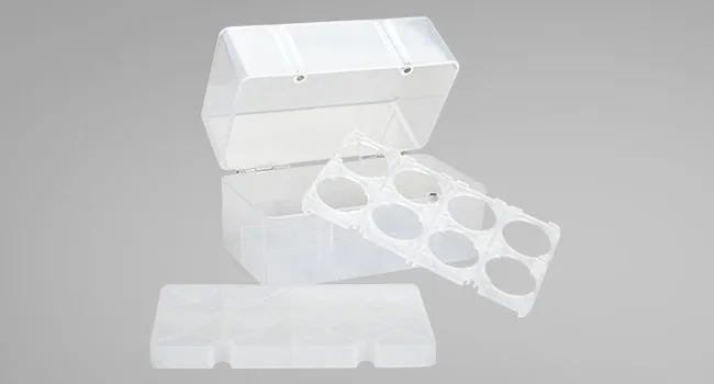 APDTEK Insulin Vial Storage Box Holder for Fridge 8 Slots Diabetic Insulin Vial Case Organizer Protector for Travel Fits 5ML-15ML Insulin Injection Vials (White) - APDTEK Insulin Vial Storage Box