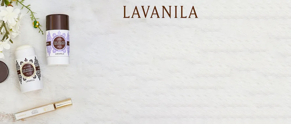 Lavanila Aluminum Free Mini Deodorant 4-Pack - Includes Fresh Vanilla Lemon Pure Vanilla Vanilla Grapefruit & Vanilla Coconut 0.90 oz each 0.65 Fl Oz (Pack of 4) - lavanila