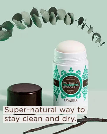 Lavanila Aluminum Free Mini Deodorant 4-Pack - Includes Fresh Vanilla Lemon Pure Vanilla Vanilla Grapefruit & Vanilla Coconut 0.90 oz each 0.65 Fl Oz (Pack of 4) - NATURAL WAY
