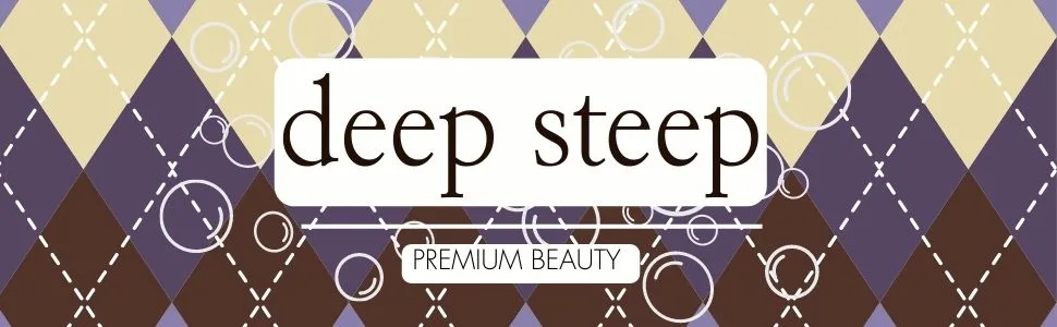 Deep Steep Classic Bubble Bath Lathering Lavender Chamomile and Coconut Variety Bundle Pack of 2 33.8 Ounce (Pack of 2) - deep steep Variety Pack Logo - Lavender/Chamomile & Coconut, 1Liter