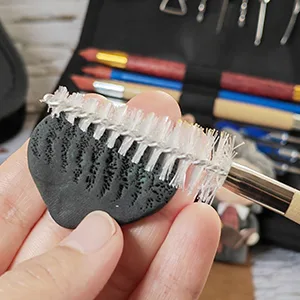 TEMONTIAN Pottery Clay Sculpting Tools 44Pcs Double Sided Polymer Clay Tools Ceramic Clay Carving Tool Set with Carrying Case Bag for Beginners Pottery Tools and Supplies for Professionals Kit RED - product information 12