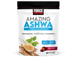 Force Factor Total Beets Blood Pressure Support Supplement Beets Supplements with Beets Powder Great-Tasting Beets Chewables for Heart-Healthy Energy and Increased Nitric Oxide 120 Chews 2-Pack - amazing ashwa soft chews