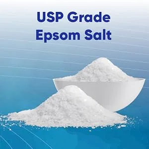 Bath Salts Sampler (4-Pack of 2-lbs) Variety Bath Soaks with Bamboo Scoop 4 Pack Sampler (No Box) - USP epsom salt