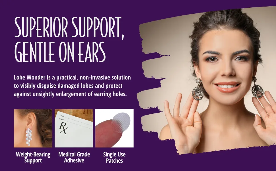 Lobe Wonder Ear Repair pack of 6 - lobe