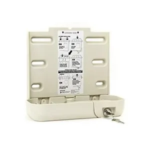McKesson Prevent Sharps Locking Wall Cabinet - for Biohazard Infectious Waste - 10 in x 4.35 in x 9.36 in 1 Count - locking wall cabinet prevent waste