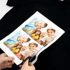 Printers Jack Iron-On Heat Transfer Paper for Dark Fabric 50 Pack 8.3x11.7 T-Shirt Transfer Paper for Inkjet Printer Wash Durable Long Lasting Transfer No Cracking - product information 16