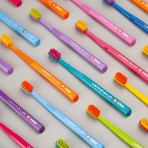 Curaprox CS 5460 Ultra-Soft Toothbrush (12 Pack) - Toothbrush soft brush toothbrushes tooth extra bristle gum braces cepillo adults compact head