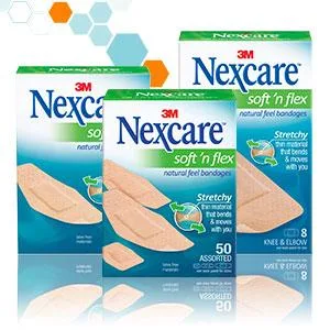 Nexcare Soft 'n Flex Bandage Assorted Sizes 30 Count 30 Assorted - Soft N