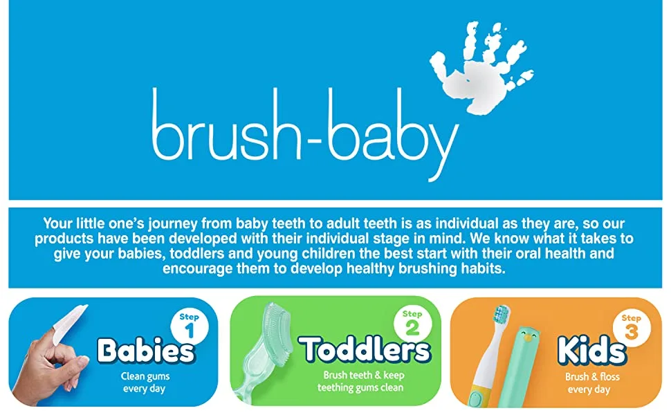 Brush-Baby BabySonic Replacement Heads (0-18 Month (Pack of 2)) - product information 1