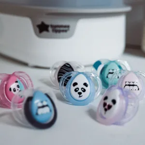 Tommee Tippee Every Day Pacifiers Symmetrical Design BPA-Free Silicone Binkies 6-18m 2-Count - image