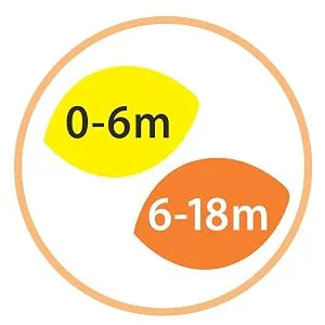 Tommee Tippee Every Day Pacifiers Symmetrical Design BPA-Free Silicone Binkies 0-6m 2-Count - product information 7