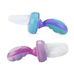 Nuby 2-Pack Nibbler Mesh Feeders Colors May Vary - product information 1