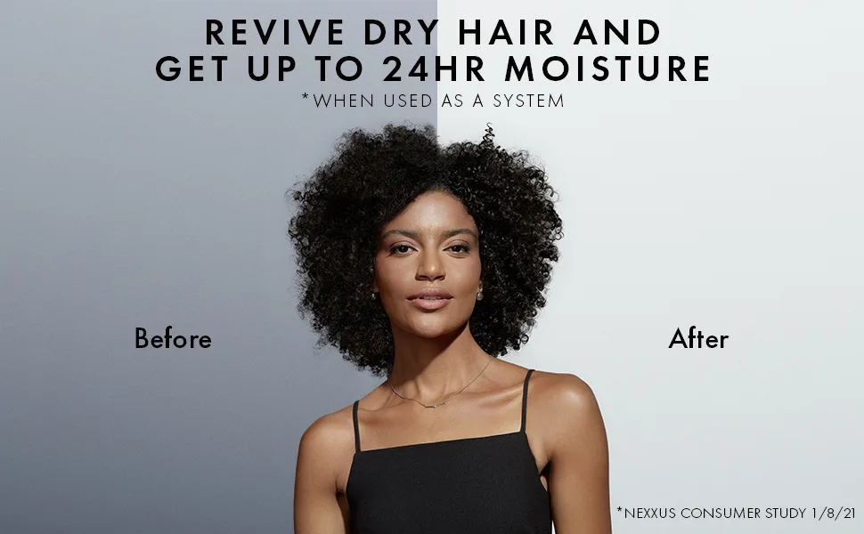 Nexxus Humectress Moisture Masque for Normal to Dry Hair 1.5 oz Pack of 10 - Before and After