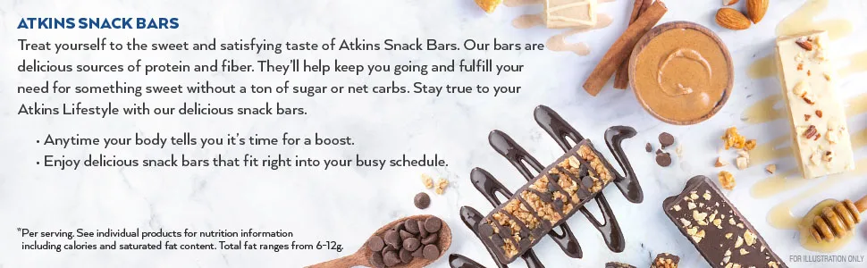 Atkins Snack Bar Keto Friendly Cranberry Almond 5 Count Cranberry Almond 5 Count - Image talking about Atkins Snack Bars product benefits