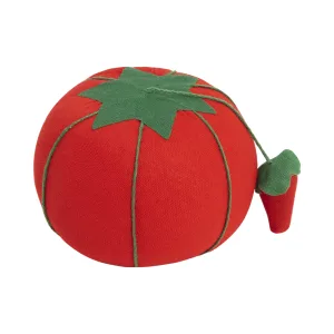Dritz 4 Large Tomato Strawberry Emery 1 Count Red Pin Cushion Size 4-Inch Tomato Pin Cushion with Emery Size 4 in Red - image