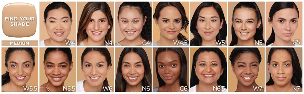 Loreal Paris True Match Super Blendable SPF 17 Cool Soft Sable Foundation Makeup - 2 per case. - foundation makeup, loreal foundation, true match foundation, face makeup, natural makeup, 45 shades
