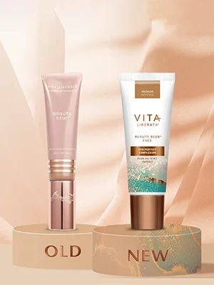 Vita Liberata Beauty Blur Face CC Cream Flawless Complexion Radiant Glow Evens Skin Tone Full Coverage Foundation Hydrating & Customizable New Packaging Medium - new version