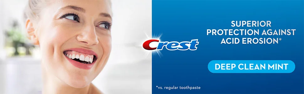 Crest Pro Health Advanced Deep Clean Toothpaste Mint 5.1 Ounce Pack of 3 Newer Version - Crest Pro-Health Advanced Deep Clean Mint superior protection