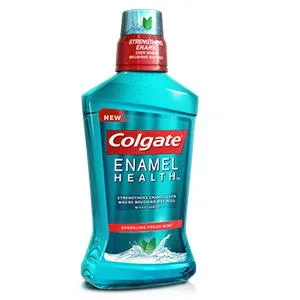 Colgate Enamel Health Anticavity Fluoride Mouthwash Sparkling Fresh Mint 33.8 fl oz 33.8 Fluid Ounce 1 Count - product information 3