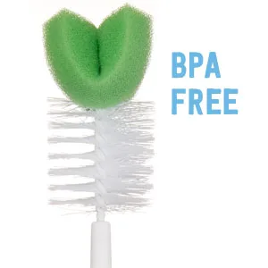 Amazon Brand - Mama Bear Bottle Brush (Pack of 3) - Mama Bear