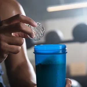 BlenderBottle Classic Shaker Bottle Perfect for Protein Shakes and Pre Workout 28-Ounce Pebble Grey Pebble Gray Bottle - Blender Bottle wire whisk