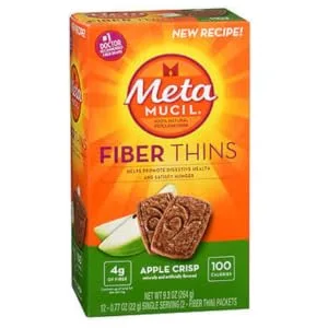 Metamucil Fiber Wafers Apple Crisp Packets 2 ea - product information 2