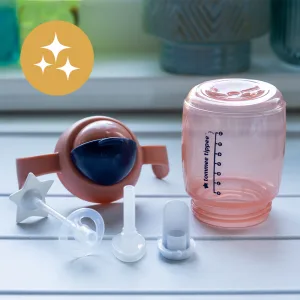 Tommee Tippee Superstar Weighted Straw Cup for Toddlers 6m+ 10oz 2 Pack Leak and Shake-Proof Antimicrobial Technology Pink - image
