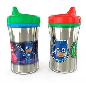 NUK Insulated Hard Spout Sippy Cup PJ Masks 9 oz 2-Pack Sippy Cup (Hurray) - product information 1