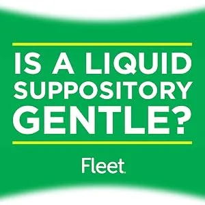 Fleet Liquid Glycerin Suppositories for Adult Constipation 4 Suppositories 7.5 ml (Pack of 3) - Fleet Liquid Glycerin Suppositories