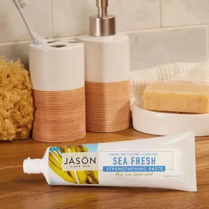 Jason All-Natural Toothpaste Sea Fresh - 6 oz - 2 pk 6 Ounce (Pack of 2) - product information 2