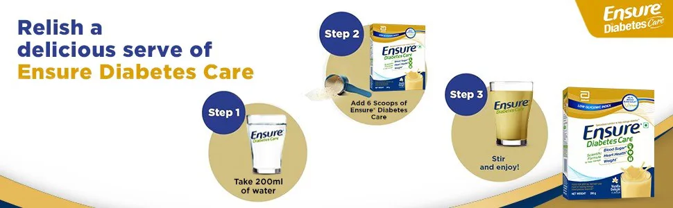 Ensure Diabetes Care Chocolate 200g Refill Pack - product information 3
