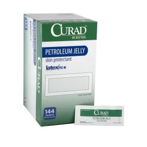 Medline Curad Petroleum Jelly White/Green 144 Count - product information 1