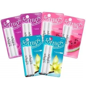 Softlips Protectant/Sunscreen SPF 20 Assorted Fun Flavors Lip Balm 6 Pack (12 count) Assorted Fun Flavors SPF 20 - product information 1
