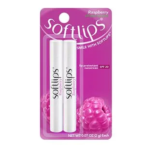 Softlips Protectant/Sunscreen SPF 20 Assorted Fun Flavors Lip Balm 6 Pack (12 count) Assorted Fun Flavors SPF 20 - product information 2