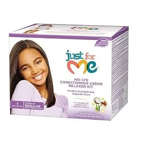 Just For Me Nolye Regular Conditioning Creme Relaxer Kit 1 Count - product information 1