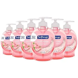 Softsoap Liquid Hand Soap Soft Rose - 7.5 Fl Oz (Pack of 6) - product information 2