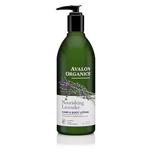 Avalon Organics Nourishing Lavender Hand & Body Lotion 12 oz. (Pack of 2) - Main