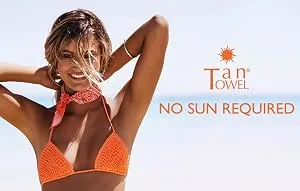 Tan Towel Half Body Plus Self-Tan Towelettes 50 Pack - product information 2