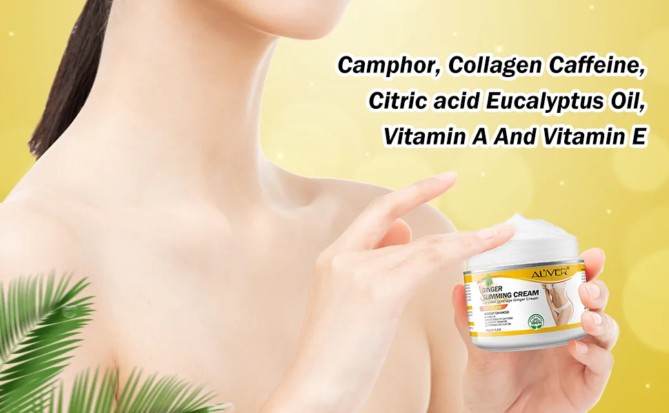 2PCS VOGSIG Ginger Slimming Cream - Anti Cellulite Fat Burning Tightening & Moisturizing 1oz each 1 Fl Oz (Pack of 1) - hot cream
