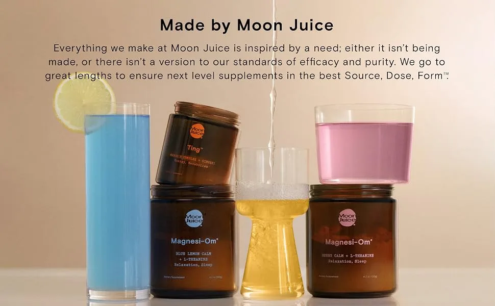 Moon Juice Ting Refill Pack B Complex & Methylated B12 Vitamin Supplement Metabolism Support & Caffeine Free Natural Energy - 4:1 Concentrated Ginseng Extract Vegan Sugar-Free (Refill Pack) - ting moon juice powder energy boost natural protein metabolism mood enhance performance serotonin