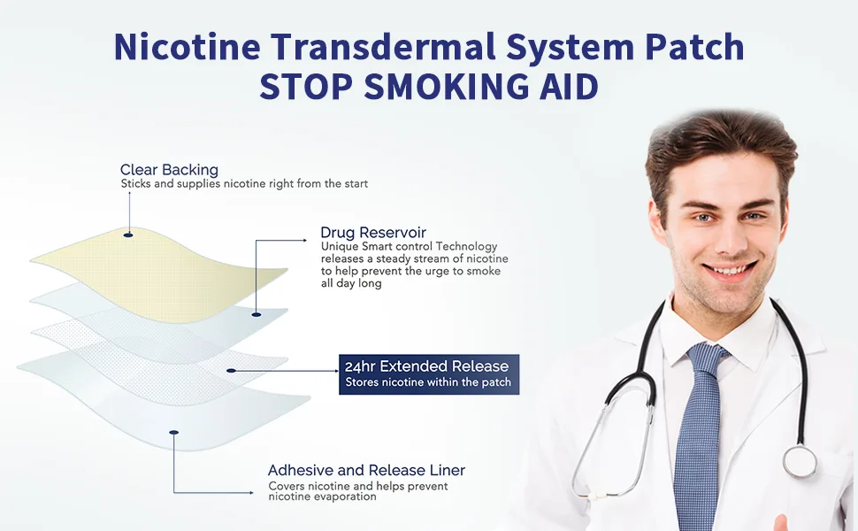 7 mg | Step 3 Quit Smoking Patches Stop Smoking Patches Aid Delivered Over 24 Hours to Help Quit Smoking 30 Count Easy and Effective Patches - nicotine patch