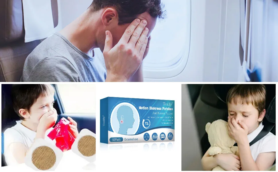 TOULIFLY Motion Sickness Patch 50 Pack - product information 3