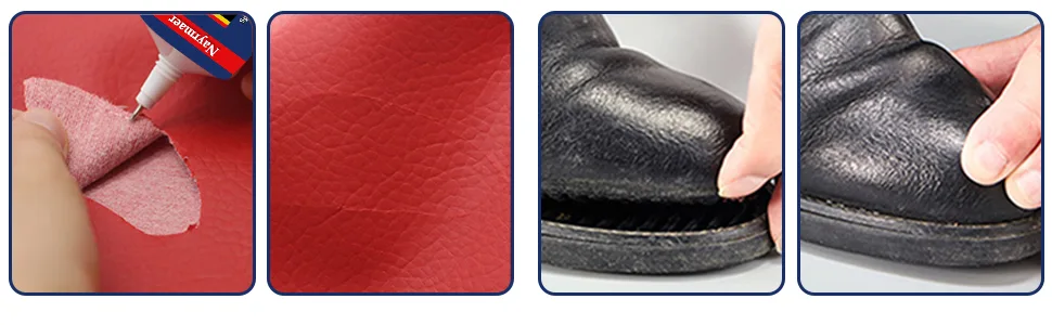 Nayrmaer Leather Glue Special Fabric Glue Permanent Clear Washable for Bonding Between Leather and Leather Leather and Substrates of Different Materials (1pack) - leather glue