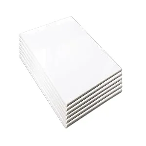 LWR CRAFTS Stretched Canvas 18 X 18 Pack of 2 18x18x2 - Large Stretched Canvas