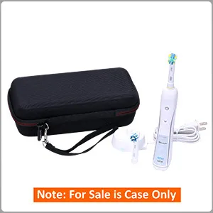 LTGEM EVA Hard Case for Oral-B Pro 1000/1500/2000/3000/3500 Power Rechargeable Electric Toothbrush (Sale Case Only) - LTGEM EVA Hard Case for Oral-B Pro 1000 & 5000 Electric Power Rechargeable Battery Toothbrush