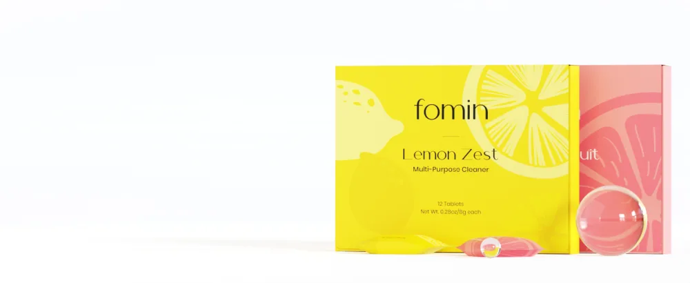 FOMIN - Antibacterial Paper Soap Sheets for Hand Washing - (200 Sheets) Lavender Portable Travel Soap Sheets Dissolvable Camping Mini Soap Portable Soap Sheets Lavender (Pack of 2) - Bathroom Cleaner Tablets